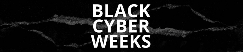 Die BLACK CYBER WEEKS beginnen!