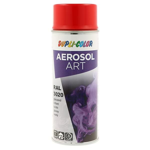 Buntlackspray AEROSOL Art verkehrsrot glänzend RAL 3020 400ml Spraydose VE: 6