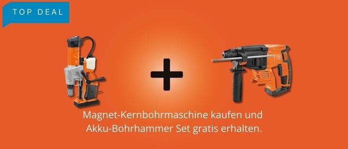 FEIN Kernbohr Aktion mit Gratis Bohrhammer!