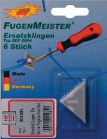 No-Name-Produkt Ersatzmesser Fugenmeister Delta 6 St-auf SB-Karte KRONEN-HANSA