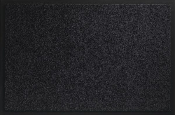 Fußmatte waschbar schwarz PA L400xB600xS8mm
