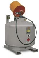 CEMO DT-MOBILPAKET 980 Liter doppelwandig lackiert mit abschliessbarer Pumpenhaube und Elektropumpe 12V