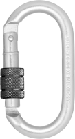 Kratos Safety Stahl-Karabiner mit Schraubverschluss - Keylock Version