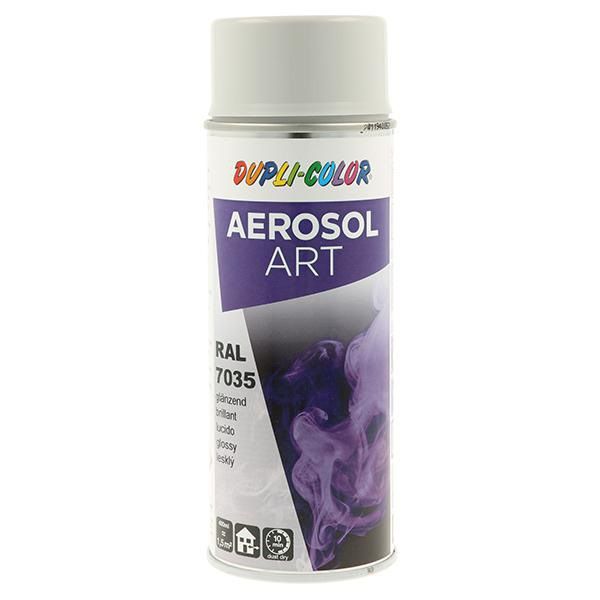 Buntlackspray AEROSOL Art lichtgrau glänzend RAL 7035 400ml Spraydose VE: 6