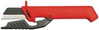 Knipex-Werk Kabelmesser L-185mm Klingen-L-50mm m-Schutzkappe VDE KNIPEX