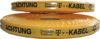 multicoll Trassenwarnband Aufdruck Achtung D-Telekom Kab-B-50mm L-250m gelb