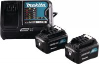 Makita Power Source Kit Li 120V 4Ah inkl- Schnellladegeraet  2 Akkus im Karton