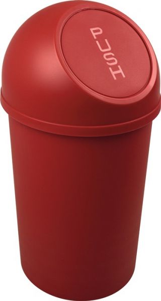 Abfallbehälter H490xØ253mm 13l rot HELIT