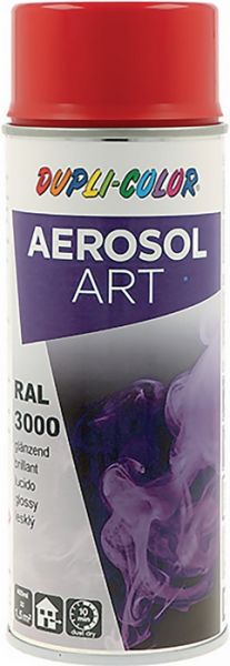 Buntlackspray AEROSOL Art feuerrot glänzend RAL 3000 400ml Spraydose VE: 6