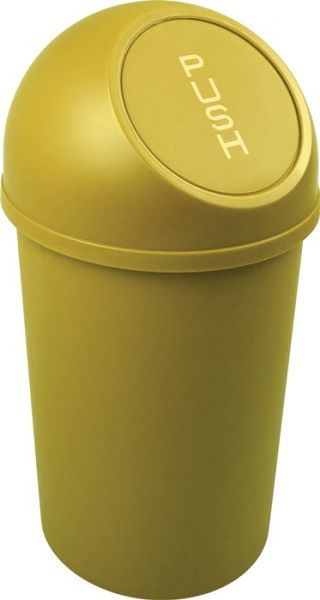 Abfallbehälter H490xØ253mm 13l gelb HELIT
